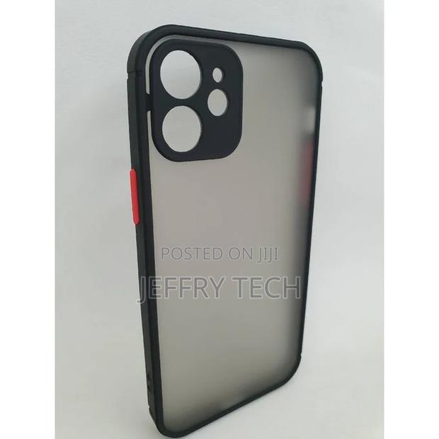 iPhone 12 Mini Slim Fit Cover With Soft Edges Camera Prote - thumbnail 2