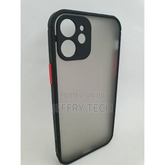 iPhone 12 Mini Slim Fit Cover With Soft Edges Camera Prote