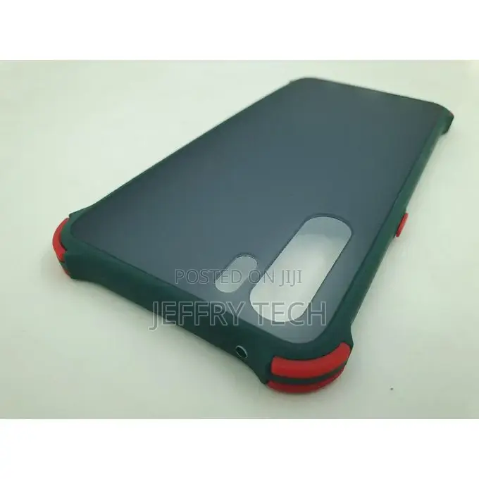 Oppo F15 Slim Fit Silicone Cover With Anti Shock Edges - Gre