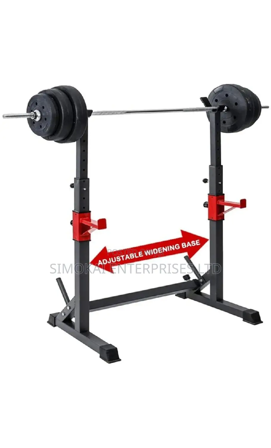 Home Gym Adjustable Squat Racks