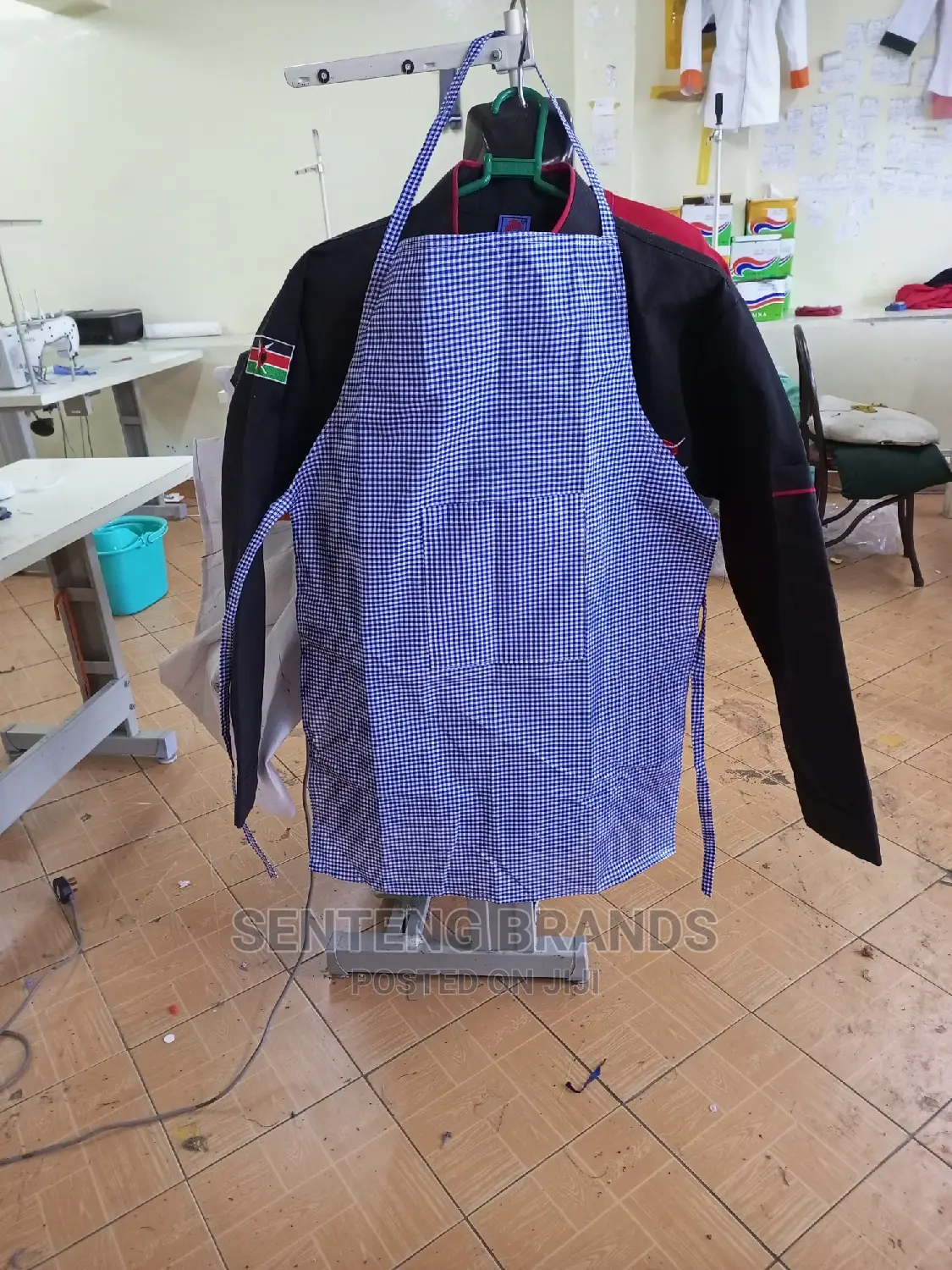 Checked Aprons