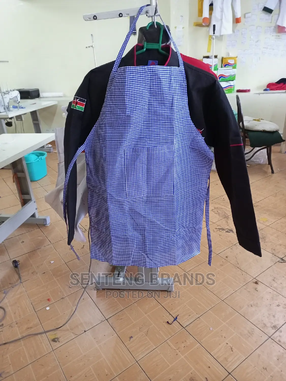 Checked Aprons