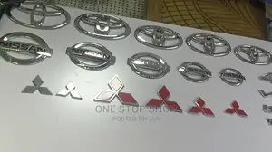 Nissan, Mitsubishi,Toyota Front and Rear Emblem