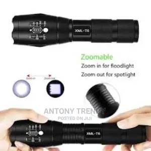 Mount Switch W/Zoom 5000lm XML T6 Torch Light