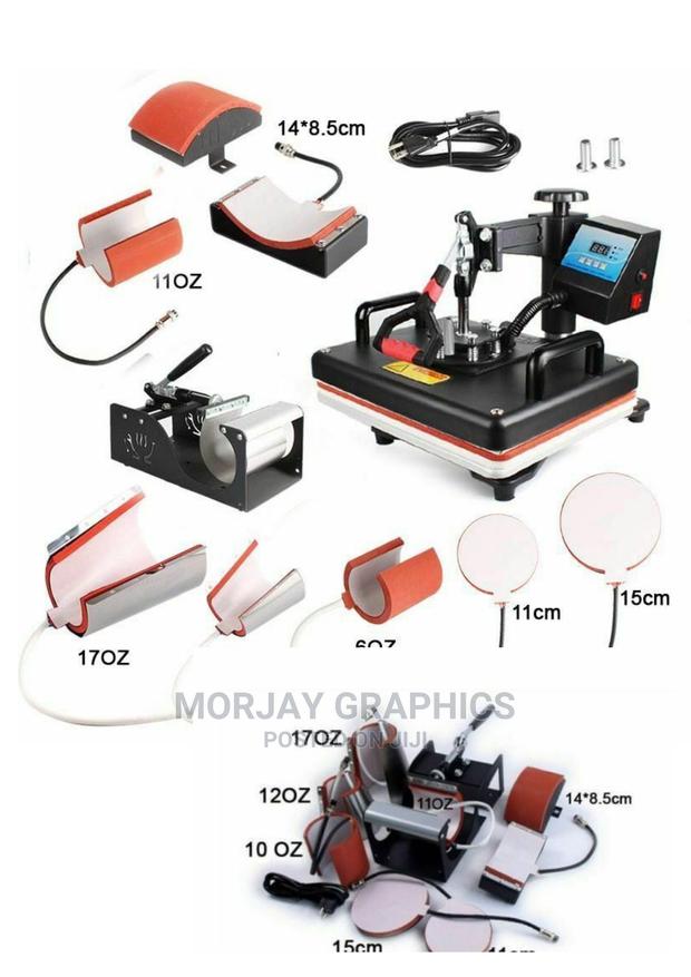 Combo Heat Press Machine Sublimation 8in1 - main view