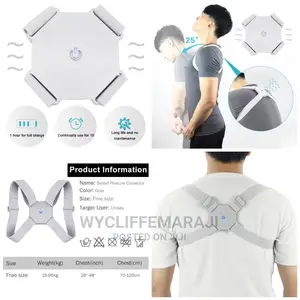 Vibration Posture Corrector Sitting and Standing Reminder