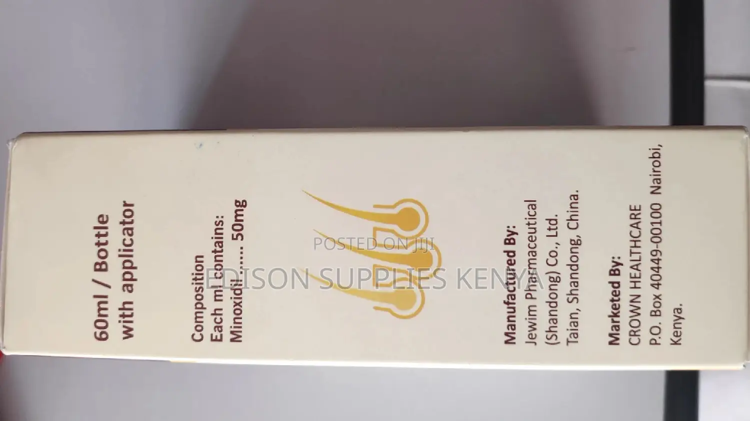 Minoxidil Noxidil 5% Human Hair Growth -Balding Grows Hair