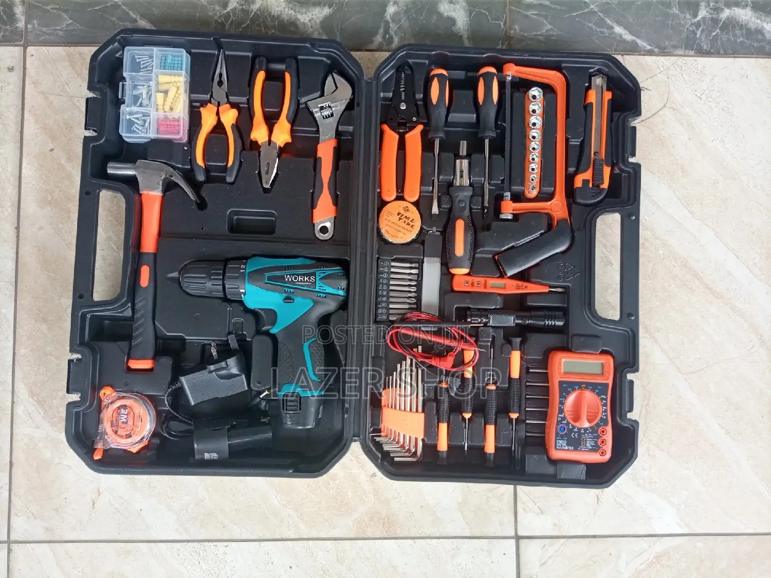 Electrical Drillset,Works 12v