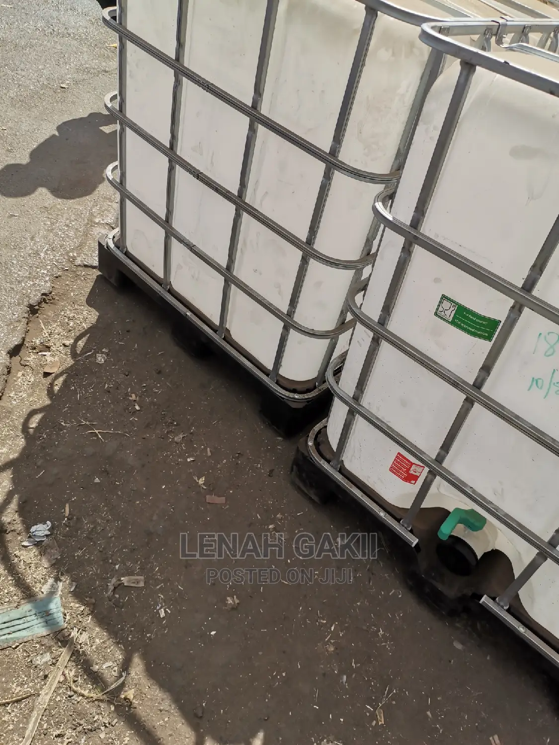 IBC Steel Caged Water Tank