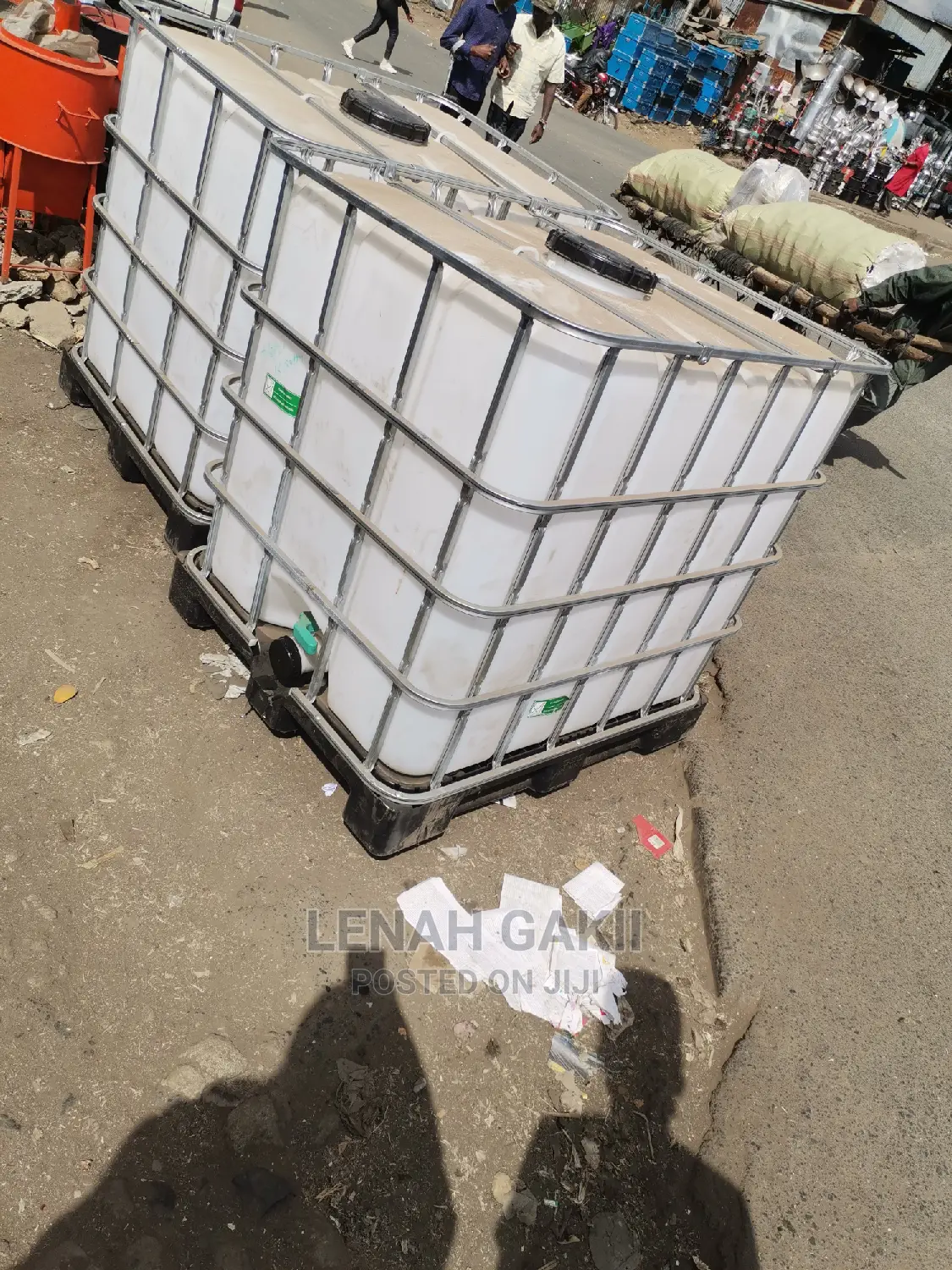 IBC Steel Caged Water Tank