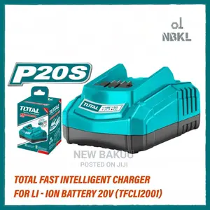 Total Fast Intelligent Charger for Li - Ion Battery 20V (Tf