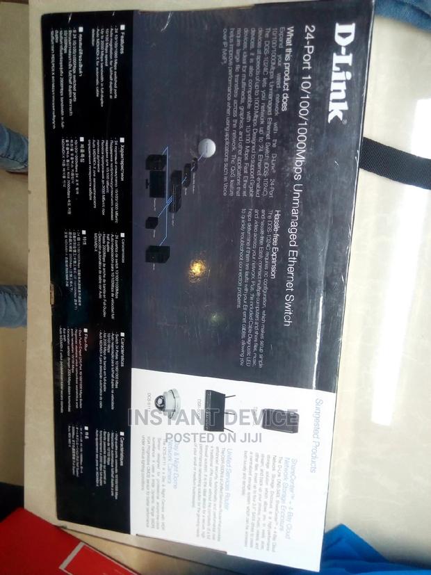 Dlink 24ports Unmanaged Ethernet Switch - thumbnail 2