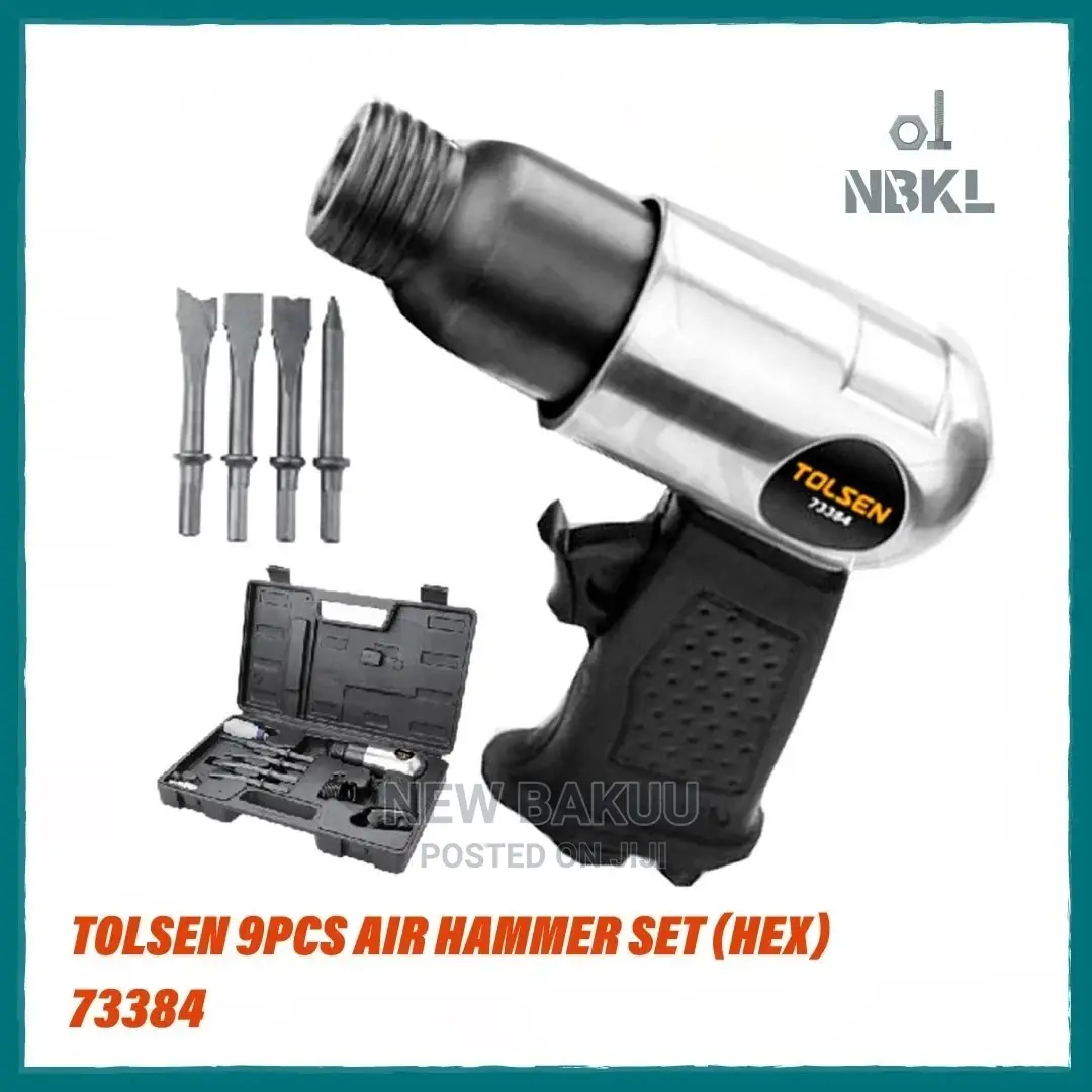 Tolsen 9pcs Air Hammer Set (Hex) 73384