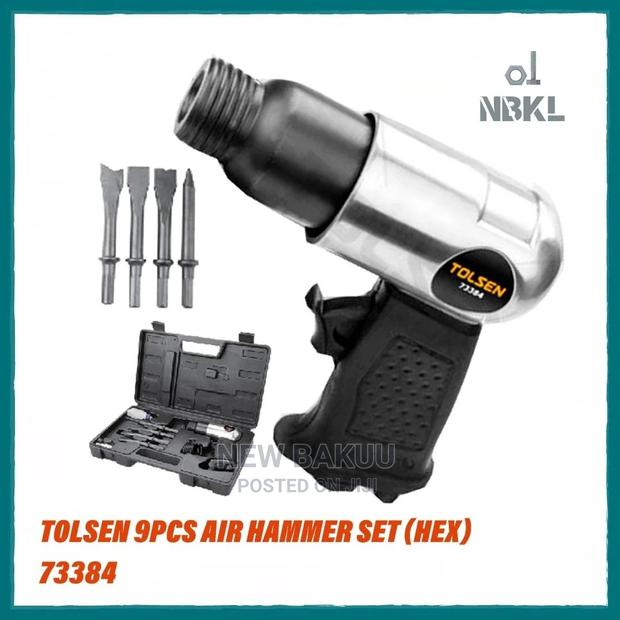 Tolsen 9pcs Air Hammer Set (Hex) 73384 - main view