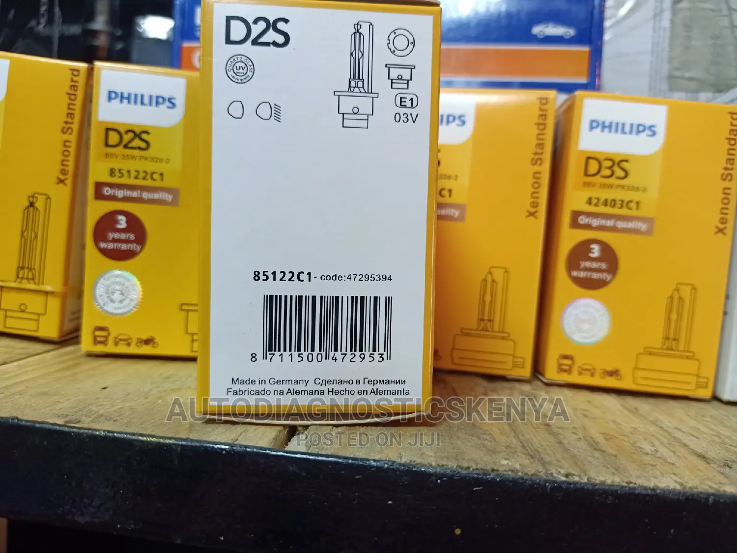 Philips D2s Original Xenon German Car Bulbs in Nairobi Central
