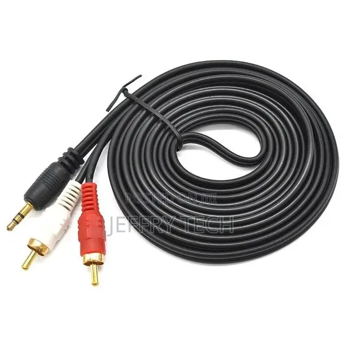 1.5M Stereo Music Audio Cable Cord AUX for Mp3 Pod Phone TV