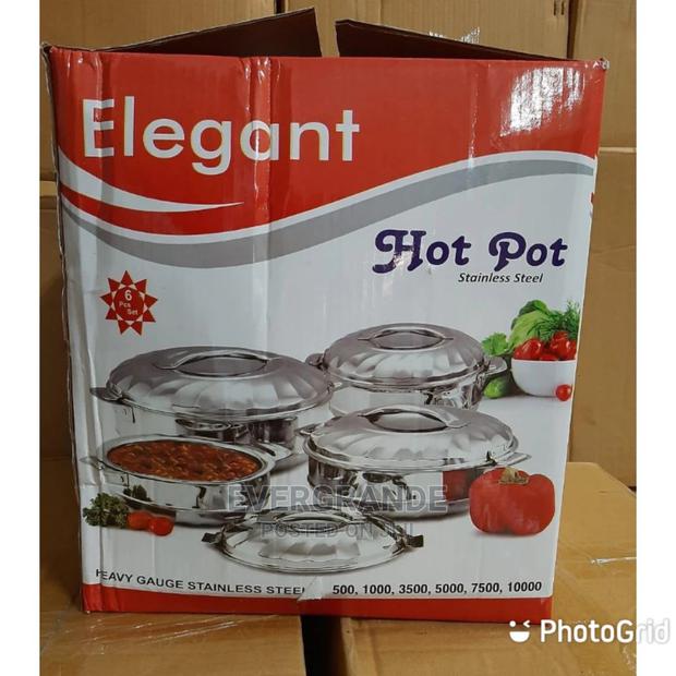 6pce Elegant Hot Pots
