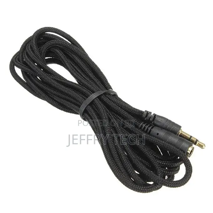 3.5MM Jack Headphone Earphone Extension Extender M F 3m