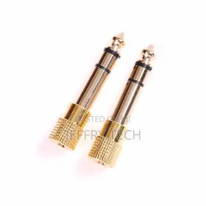 6.5mm Male to 3.5mm Female Jack Plug Headphone Audio Adapter