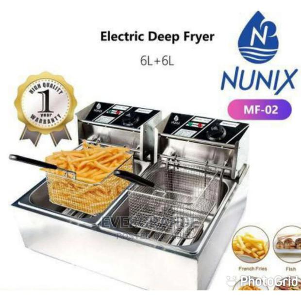 Electric Deep Fryer Double