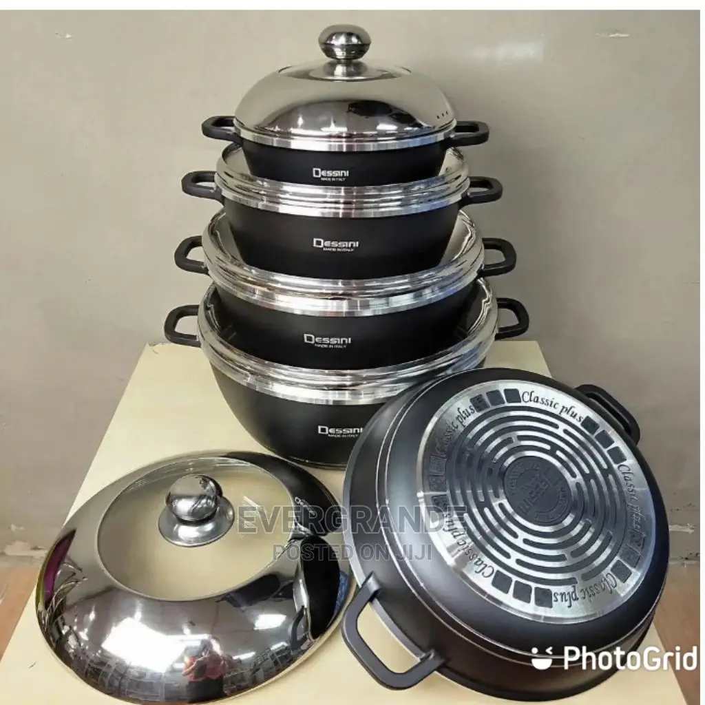 10pc Dessini Black Nonstick