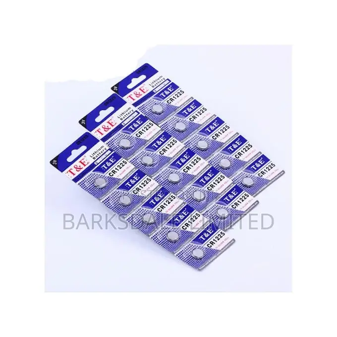 TE 1PC CR1225 Lithium Battery Cell Coin Button 3V