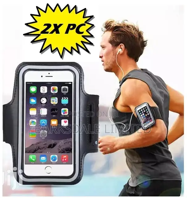 2 X Armband Phone Arm Band Cover Case Carrier
