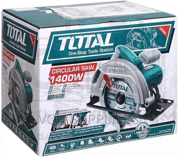 TOTAL Circular Saw 1400 W TS1141856 - thumbnail 2