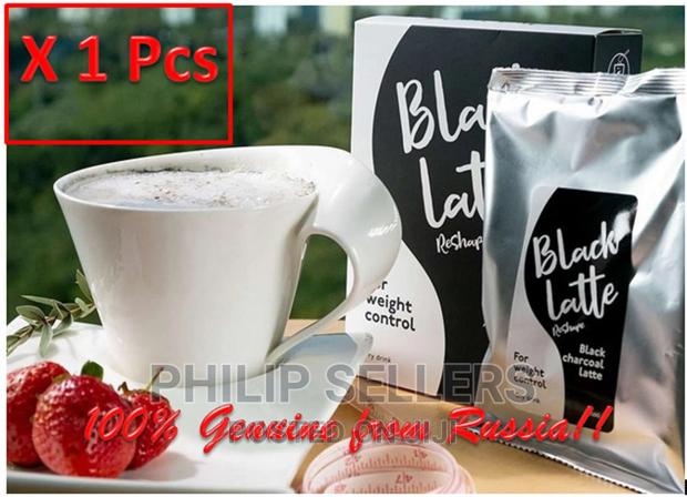 Black Latte Dry Drink. 100g/Tube. Hight Quality Product. GEN