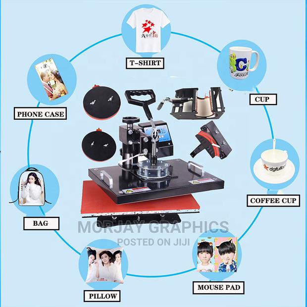8 In1 Semi Auto Wheel Sublimation Heatpress