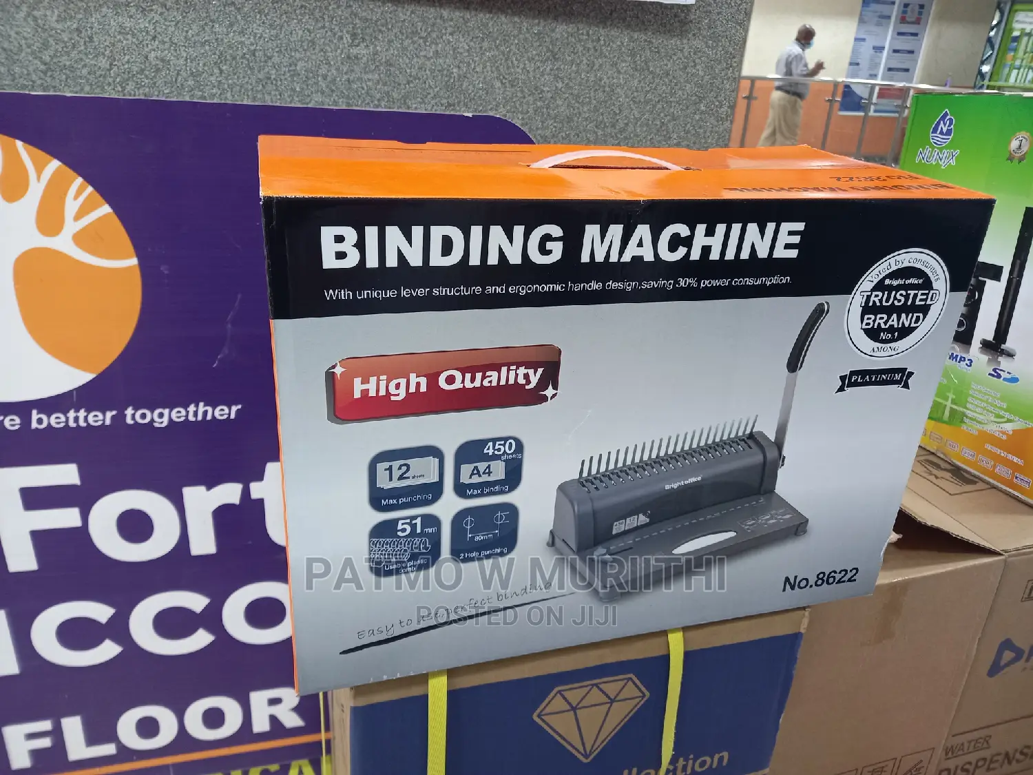 Binding Machine Max A4 in Nairobi Central Stationery, Pat Rick Jiji