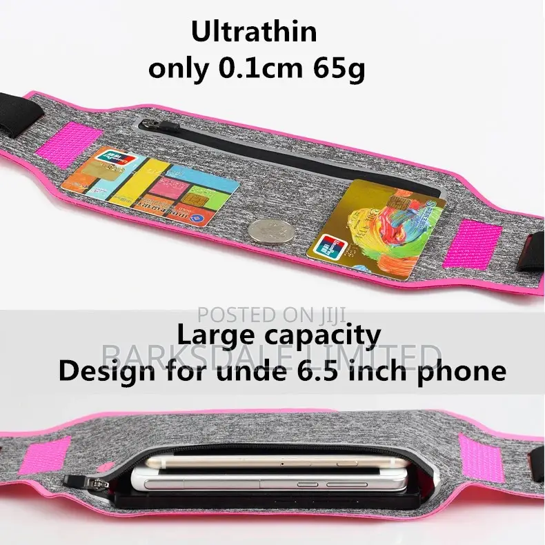 Running Waist Belt Jogging Band Waistband Phone