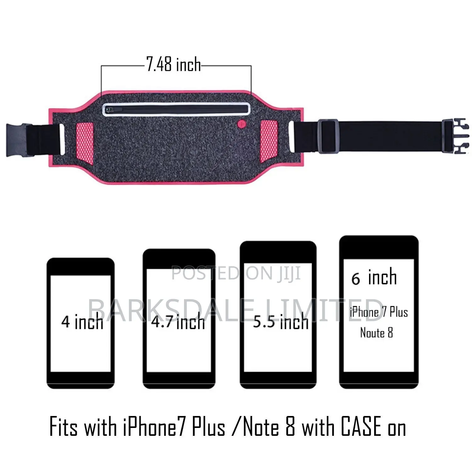 Running Waist Belt Jogging Band Waistband Phone