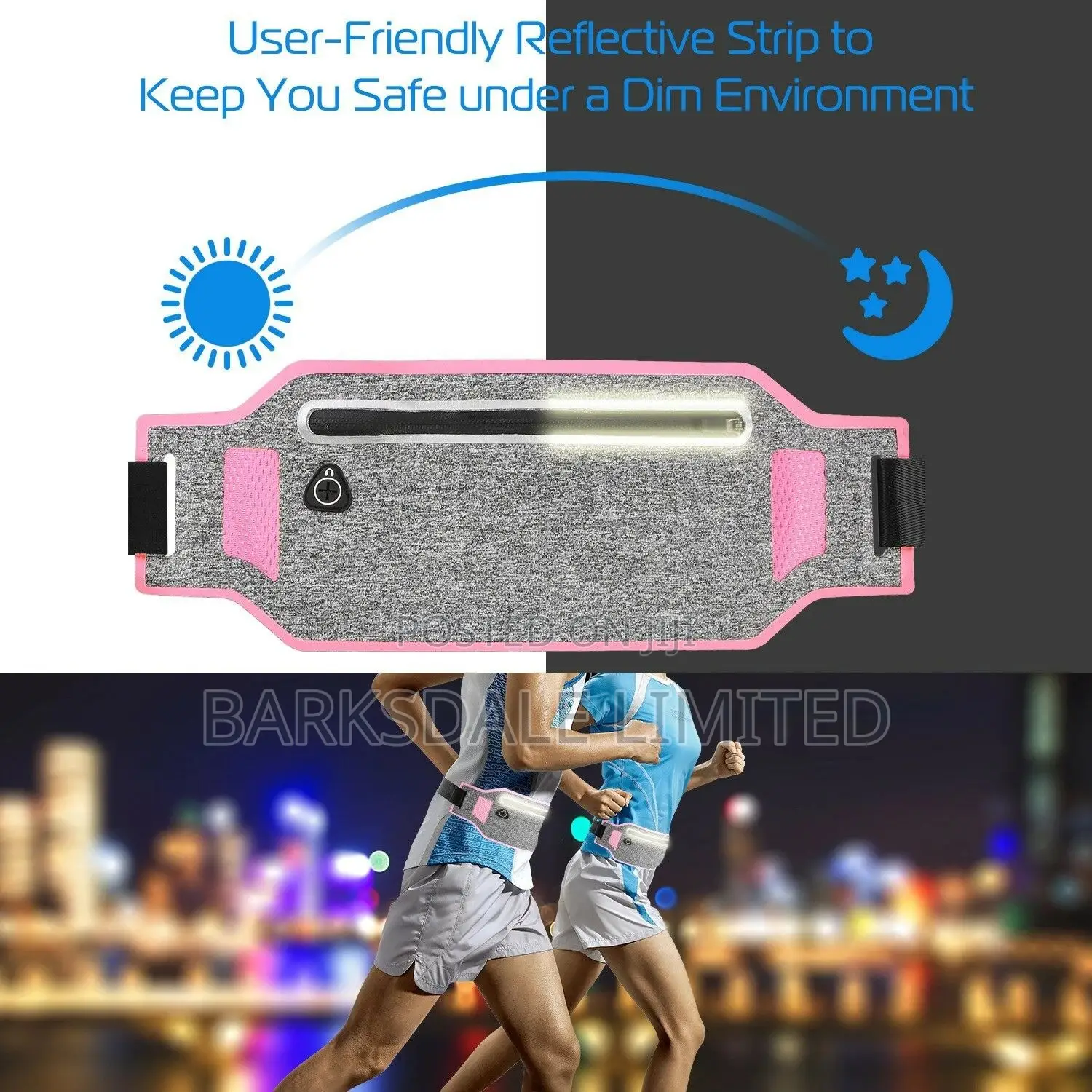 Running Waist Belt Jogging Band Waistband Phone