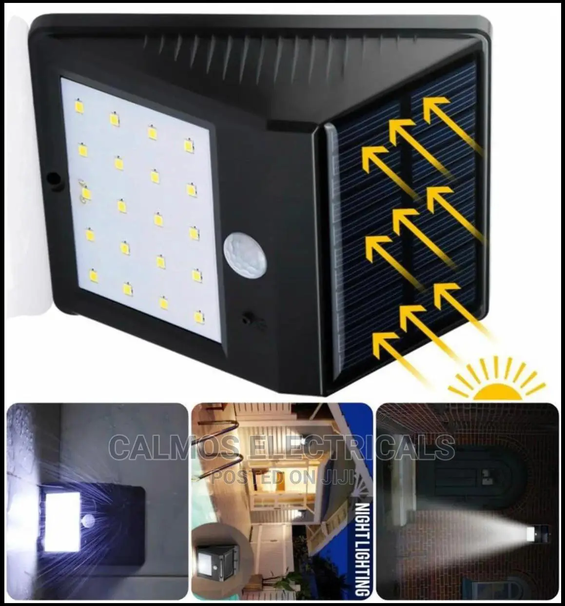 Single Solar Wall Lights