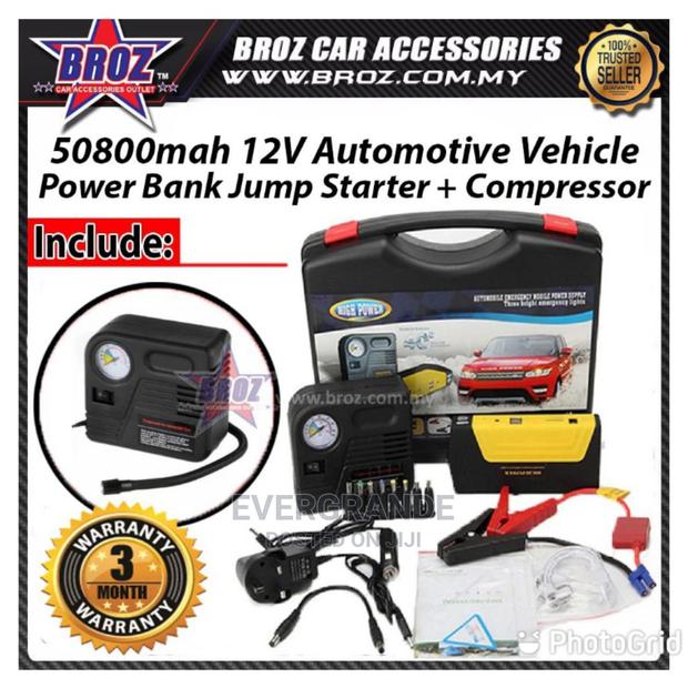 Car Jump Starter With Compressor - main view