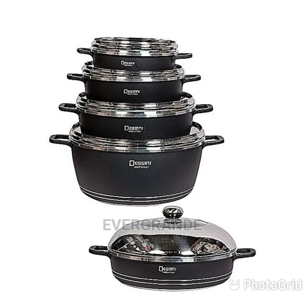 10pc Black Dessini Nonstick