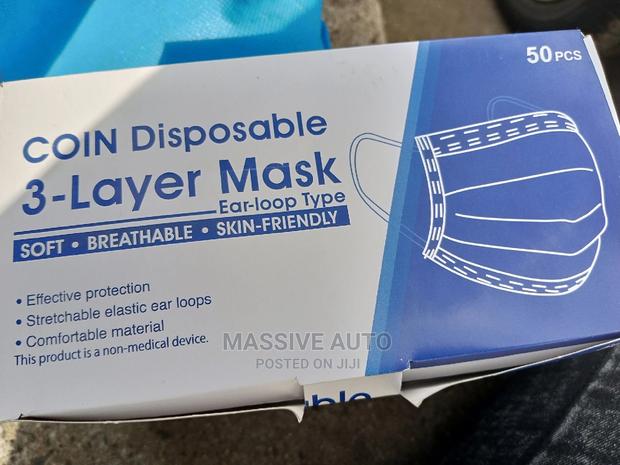 Coins Face Mask - main view