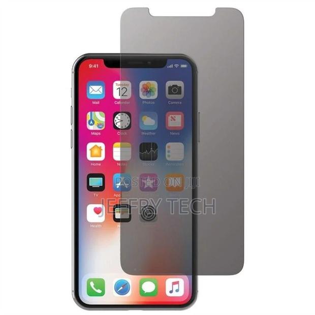 Privacy Glass Screen Protector for iPhone X / 10 Without Edg - thumbnail 2