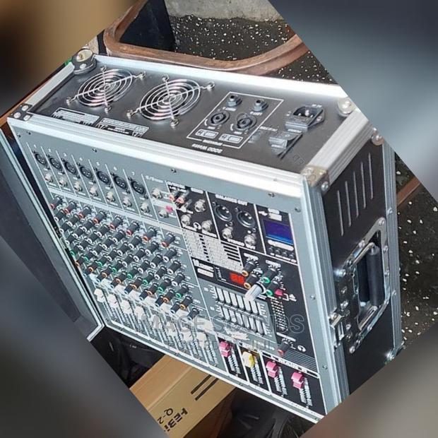 Powered Mixer 9channel With Case - main view