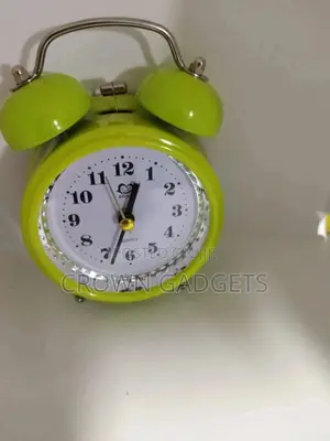 Round Cooper Twin Bell Alarm Clock