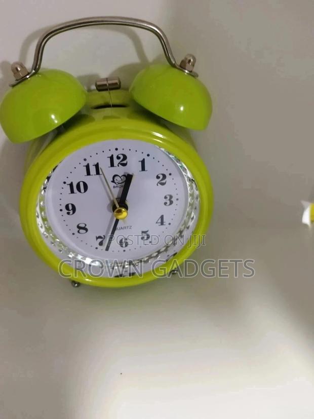 Round Cooper Twin Bell Alarm Clock - thumbnail 2