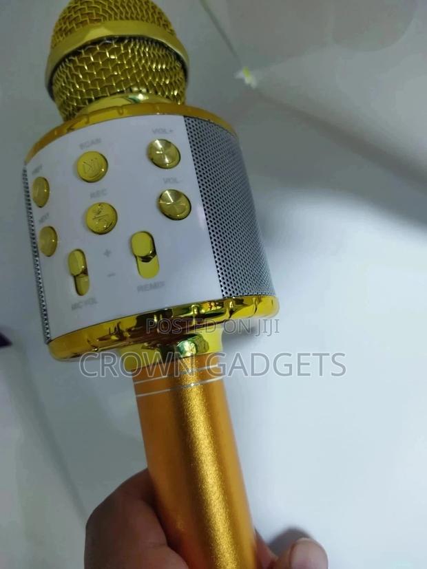 Portable Handheld Karaoke Micwireless BT Karaoke Microphone - main view