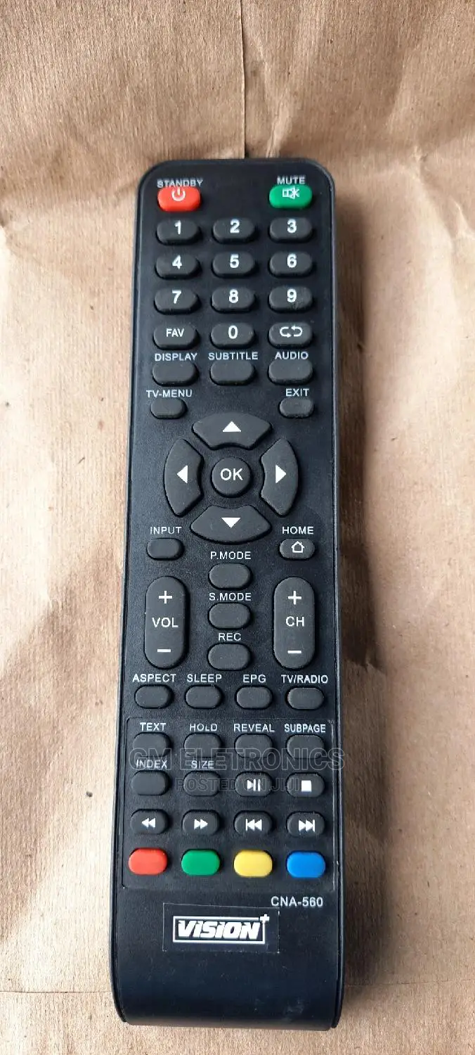 Vision CNA-560 Replacement Remote Control.