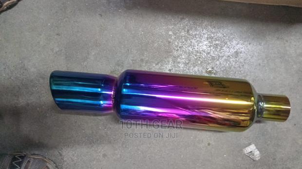 Exhaust Backbox Rainbow Deep Base