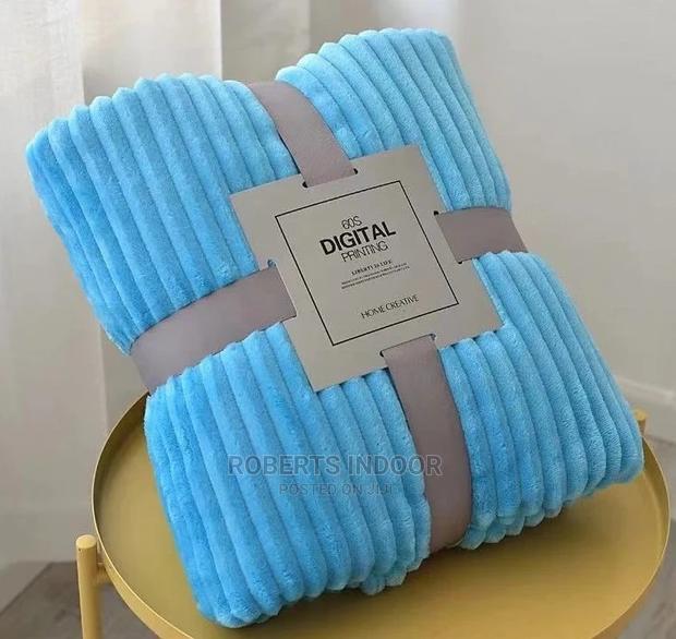 Blue Fleece Blanket
