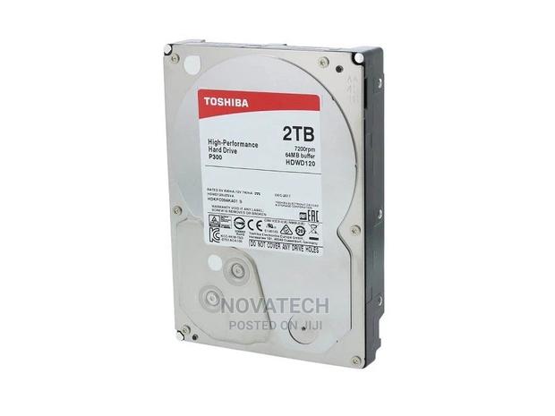Toshiba Desktop HDD P300 3.5" - 2TB - 7200RPM - 64MB