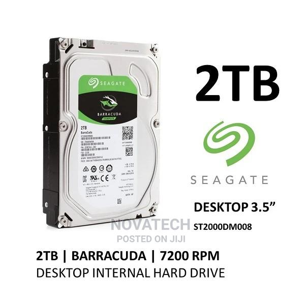 Seagate Desktop Internal HDD 2TB Barracuda - main view