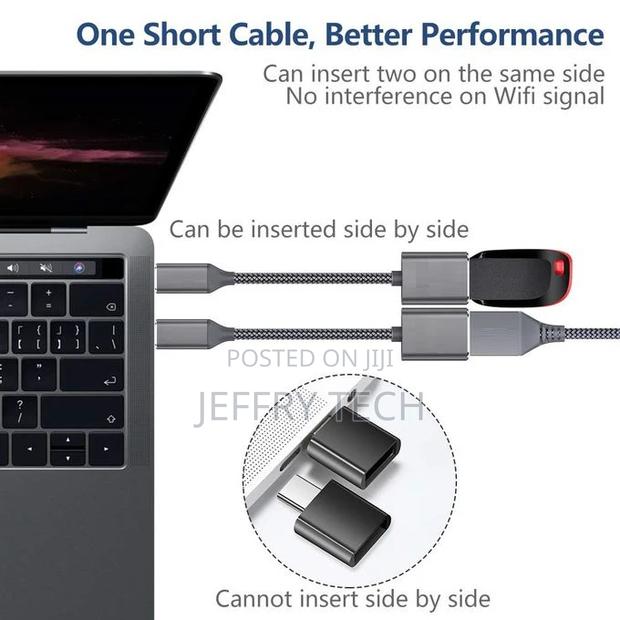 Type-C / USB-C to USB OTG Adapter Cable - thumbnail 2