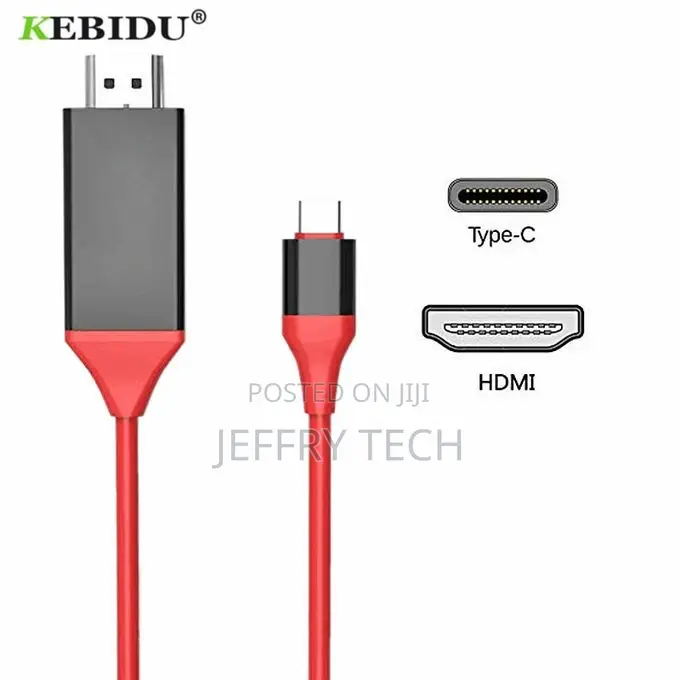 HDMI Cable 4K 2M USB 3.1 Type C to HDMI Cable 30hz HD Extend